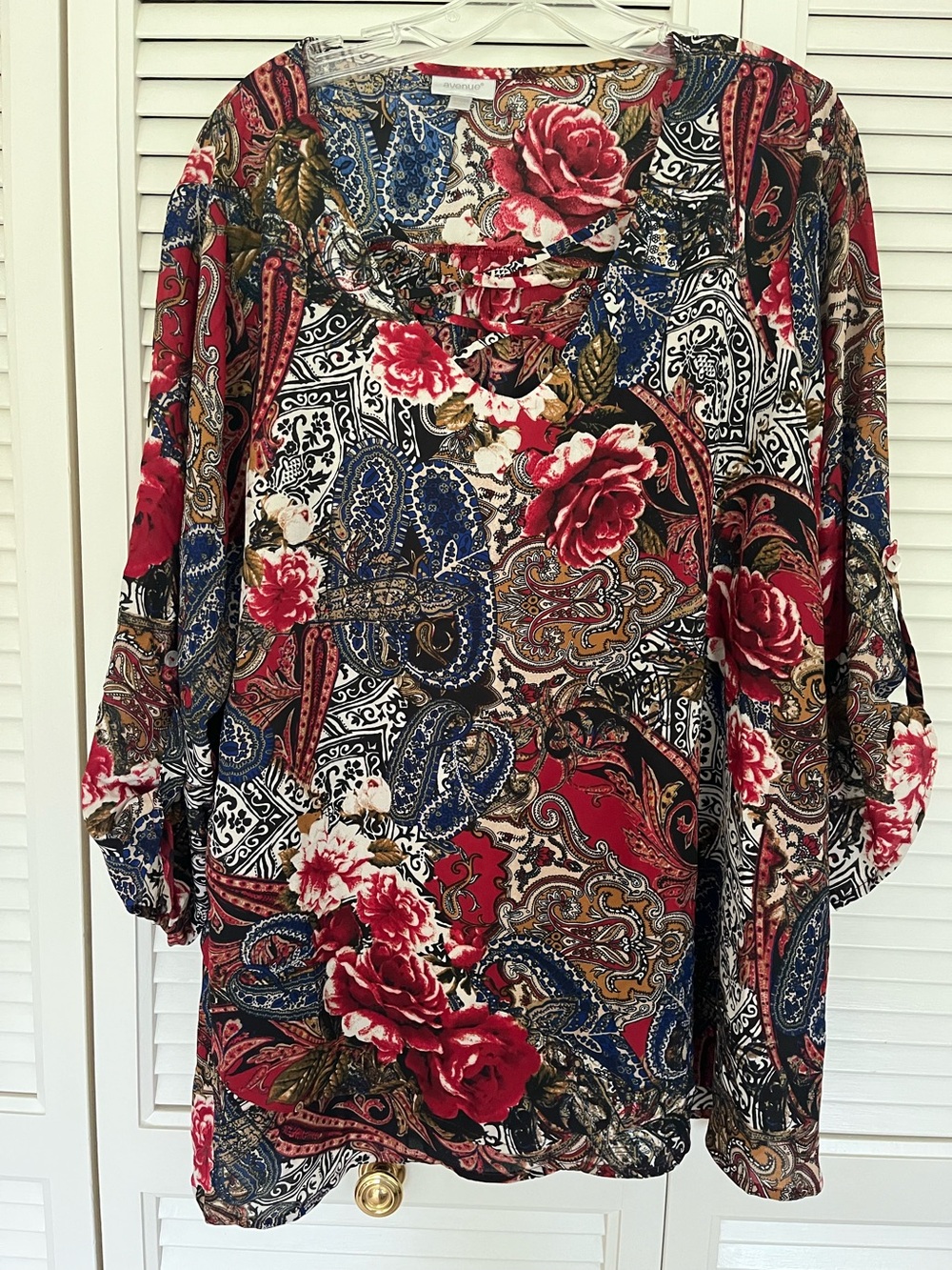 Avenue Paisley blouse